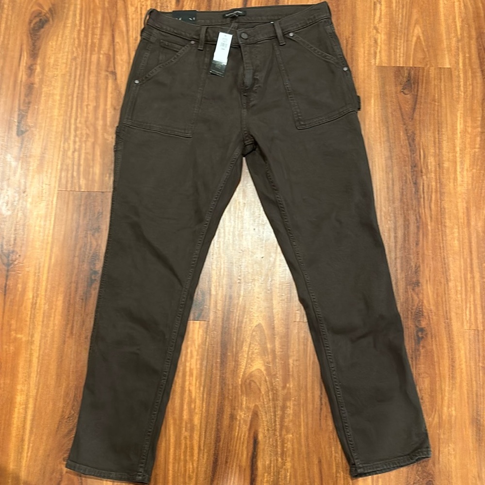 New with tags men’s 34x32 Banana Republic utility pants. Brown/tan